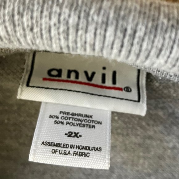 Men's Grey Anvil Collared 'Jersey Shore' Short Sleeve Polo XXL - Picture 5 of 8